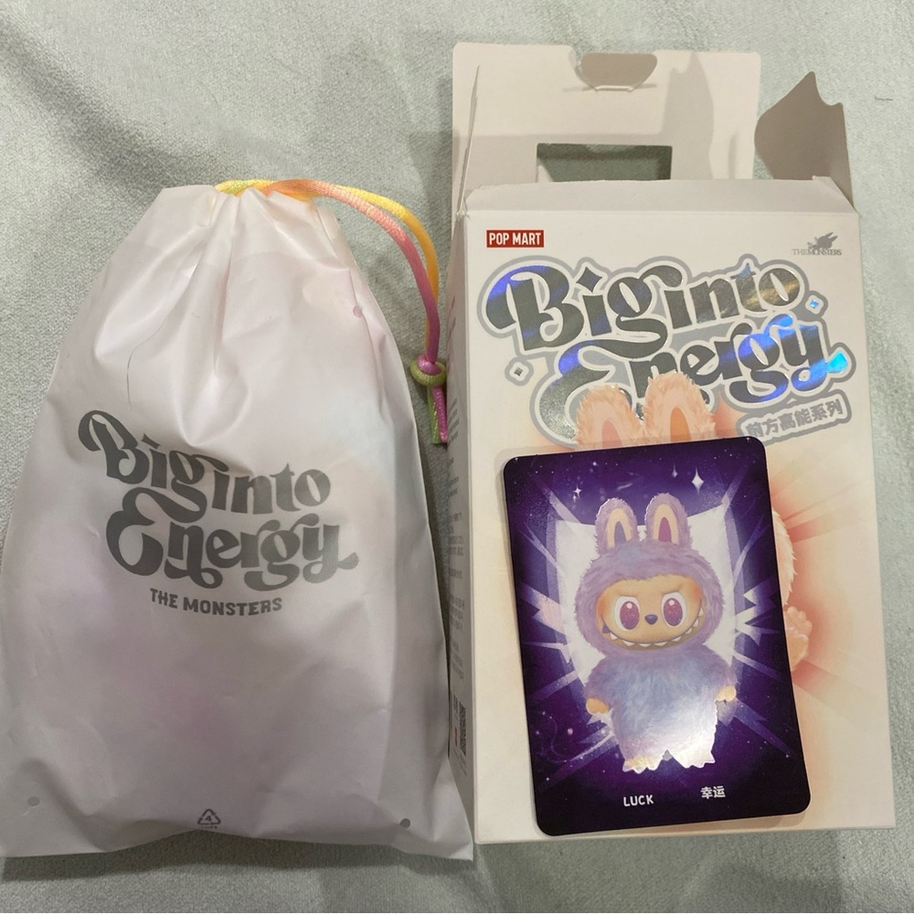 SOLD Pop Mart Big Into Energy Luck Labubu The Monsters